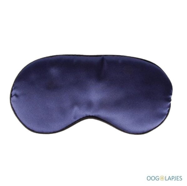 zijde marine blauw