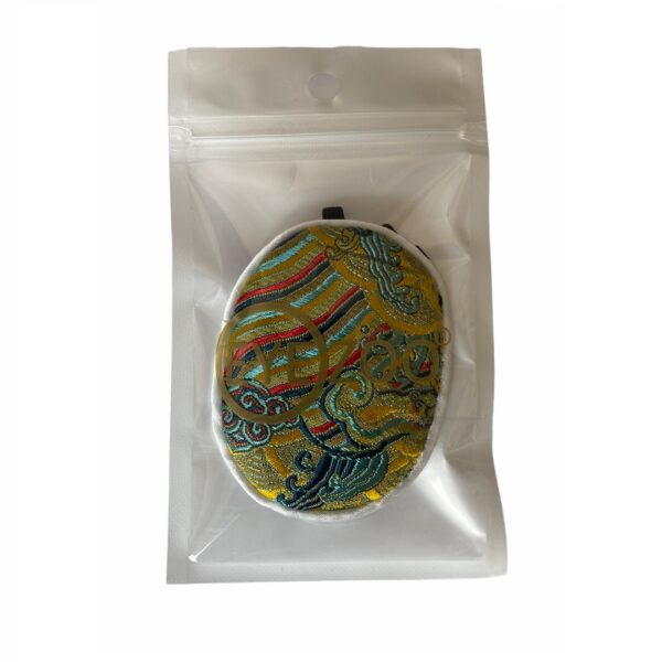 41207 ooglapje medisch - ooglap - eyepatch - artistiek - origineel - goud borduur - verpakt