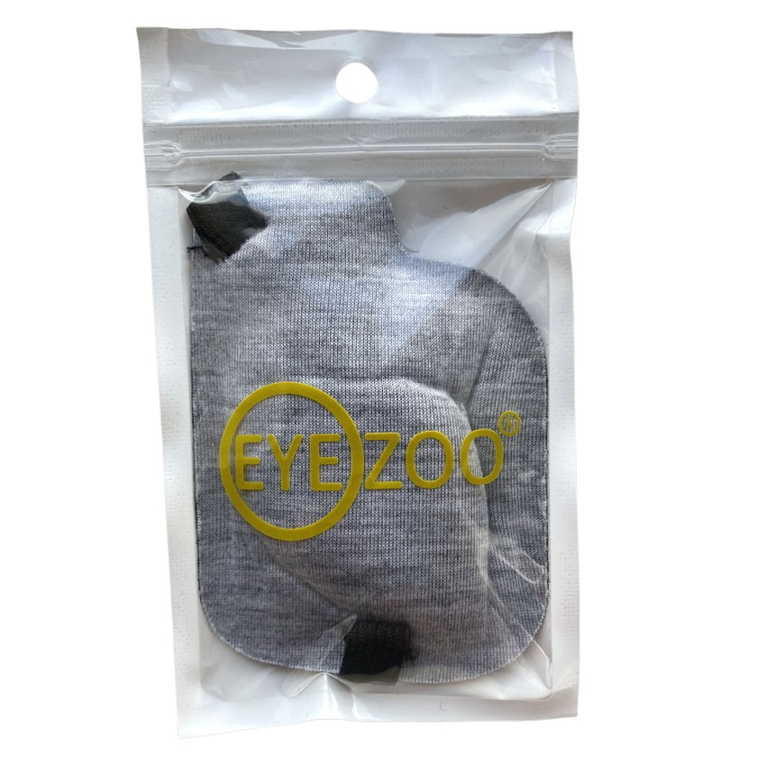 41216 ooglap rechter oog - oog rechts - grijs verpakt